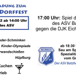 Dorffest des ASV
